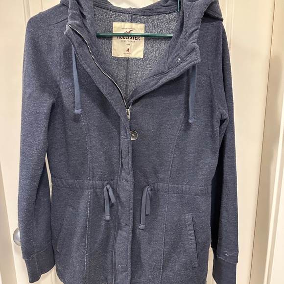 Hollister Fleece Utility Jacket - Picture 1 of 3